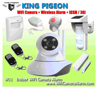 Dual Sd Card Wifi Ip Camera Surveillance System W11
